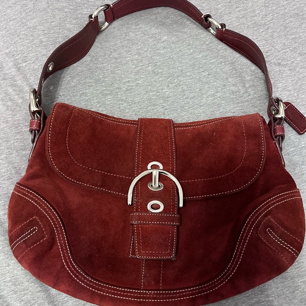 Coach Soho suede purse